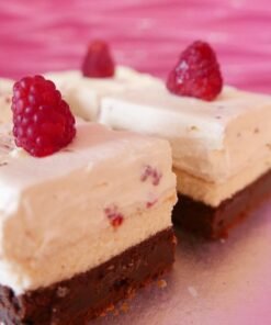 Raspberry Cheesecake Brownie