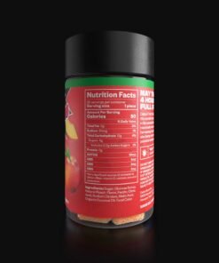 Alternative view of Peach Gelato Delta 9 Gummies