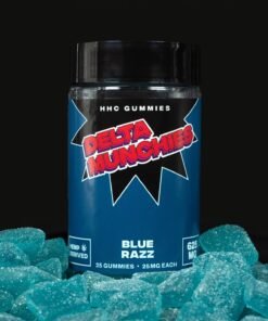 Blue Razz HHC Gummies - Image 3